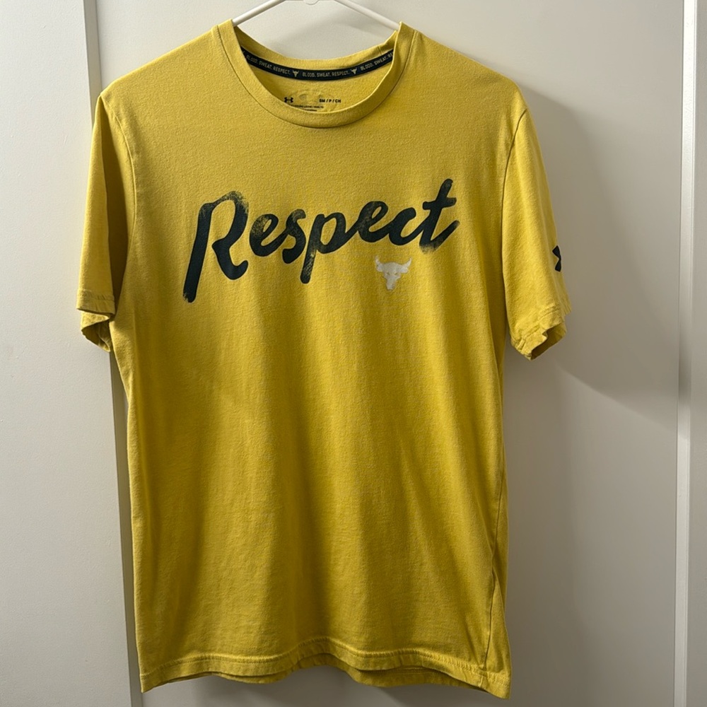 Men's Project Rock Respect Short Sleeve